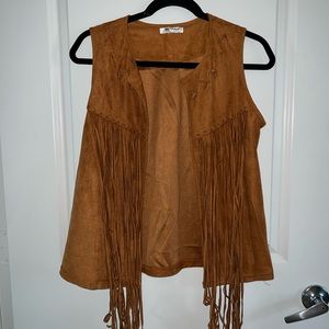 Halloween 70’s hippie vest 🎃